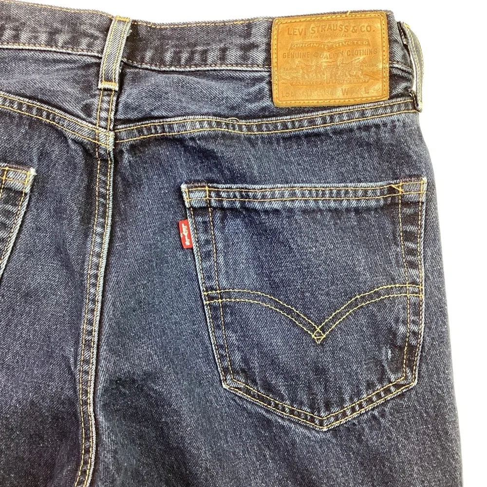 Levi’s Premium Capital E Stay Loose Cropped Jeans Blue